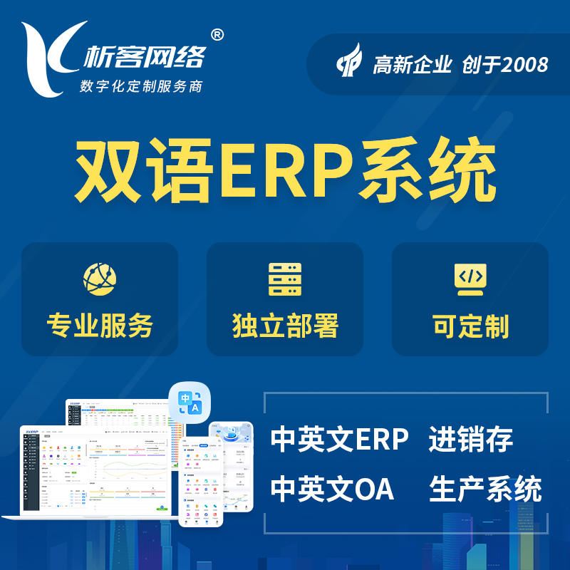 梧州双语ERP系统